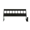 DYNAMIX 8-Port Angled Mounting Blank Panel. Designed for Installation of Keystone Snap-in Modules and RJ-45 Jacks. Angled Design for Easy Cable Routing. Size: 6.3” W x 2” H