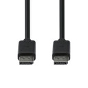 DYNAMIX 3m DisplayPort V1.4 Cable Supports up to 8K (FUHD) Resolution. 28AWG - M/M DP Connectors - Max. Res 7680x4320 @ 60Hz - Latched Connectors - Flexible Cable - Gold-Plated Connectors.