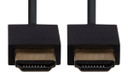DYNAMIX 1M HDMI BLACK Nano High Speed With Ethernet Cable. Designed for UHD Display up to 4K2K@60Hz. Slimline Robust Cable. Supports CEC 2.0 - 3D - & ARC. Supports Up to 32 Audio Channels.