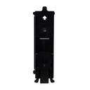 DYNAMIX 8-port Unloaded Keystone DIN Rail-Mount Shielded Enclosure with Rotatable Modules to Allow Routing to Top & Bottom. Supports Both UTP & STP Cabling Dimension: 50x152x80mm (WxLxH)