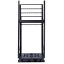 DYNAMIX 19'' 18U Rotary Rack. Rotation Angles of  45 & 90 Allow Easy Fitting of Equipment - Provide Easy Access for Maintenance & Servicing. 3mm steel adds Security & Stability.503mm x 495.84mm x 18U