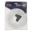 DYNAMIX 2.5mx15mm Easy Wrap - Cable Management Solution - Blister Retail Packaging - Colour Clear