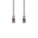 DYNAMIX 0.3m Cat6A S/FTP Beige Slimline Shielded 10G Patch Lead. 26AWG (Cat6 Augmented) 500MHz with Gold Plate Connectors.