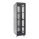 DYNAMIX 45RU Server Cabinet 800mm Deep (600 x 800 x 2210mm). Includes 3x Fixed Shelves - 4x Fans - 25x Cage Nuts - 4x Castors & 4x Level Feet. 800kg static load. Glass front door mesh rear door. 6-Way PDU installed