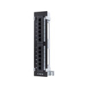 DYNAMIX Mini 1U RJ45 12 Port Patch Panel - Cat6 T568A & T568B Wiring Dims: L 254mm - W 60mm - D 40mm