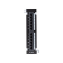 DYNAMIX Mini 1U RJ45 12 Port Patch Panel - Cat6 T568A & T568B Wiring Dims: L 254mm - W 60mm - D 40mm