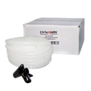 DYNAMIX 20mx15mm Easy Wrap - Cable Management Solution - Bulk Packed - Colour Clear - Includes Tool.