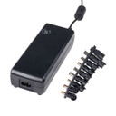 DYNAMIX 90W Universal Notebook Power Adapter. Switch Mode & Regulated. 12/14/15/16/18/18.5/19/ 19.5/20/21/22V DC Selections. Includes 9x Interchangeable Power Connectors. SAA Approved.