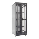 DYNAMIX 45RU Server Cabinet 800mm Deep (800 x 800 x 2210mm). Includes 3x Fixed Shelves - 4x Fans - 25x Cage Nuts - 4x Castors & 4x Level Feet. 800kg static load. Front & Rear Dual Mesh Doors. 6-Way PDU Incl.