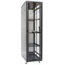 DYNAMIX 45RU Server Cabinet 1000mm Deep (600 x 1000 x 2210mm) Includes 3x Fixed Shelves - 4x Fans - 25x Cage Nuts - 4x Castors & 4x Level Feet. 800kg static load. Glass front door mesh rear door. 6-Way PDU installed