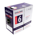 DYNAMIX 305m Cat6 White UTP STRANDED Cable Roll - 250MHz - 24 AWGx4P - PVC Jacket - Supplied in Easy Pull Box - Meter Marked.