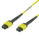 DYNAMIX 25M MPO APC ELITE Trunk Single mode Fibre Cable. POLARITY A Straight Through Cable. Made with ELITE Low Loss Female Connectors