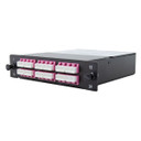 DYNAMIX MPO OM3/4 12 Port LC Duplex Multimode 24 Fibre Cassette. POLARITY A/C. Made with ELITE Low Loss Connectors