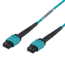 DYNAMIX 20M OM3 MPO ELITE Trunk Multimode Fibre Cable. POLARITY A Straight Through Cable. Made with ELITE Low Loss Female Connectors