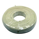 DYNAMIX 50m Cat5e Ivory UTP STRANDED Cable Roll 100MHz, 24AWGx4P, PVC Jacket Supplied as a Roll.