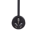 DYNAMIX 1M 3-Pin Plug to Bare End, 3 Core 1mm Cable, Black Colour, SAA Approved