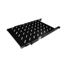 DYNAMIX Sliding Shelf 650mm Deep to fit 900mm Deep Cabinets. Max load: 20kg. Black Colour