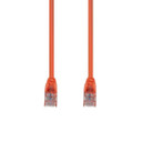 DYNAMIX 2m Cat6 Orange UTP Patch Lead (T568A Specification) 250MHz 24AWG Slimline Snagless Moulding with Unshielded Gold Plate Connector.
