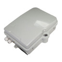 DYNAMIX Lockable Indoor/Outdoor Fibre Termination Box. 24x position SC Simplex/LC Duplex. IP65, UV Resistant