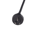 DYNAMIX 2M 3-Pin Plug to Bare End, 3 Core 1.5mm Cable, Black Colour, SAA Approved.