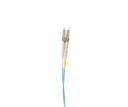 DYNAMIX 30M 50u LC/LC OM3 Fibre Lead (Duplex, Multimode) Aqua LSZH Jacket