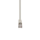 DYNAMIX 3m Cat6  Beige STP Patch Lead (T568A Specification) 26AWG Slimline Snagless Moulding. Shielded RJ45 with Plate Connectors