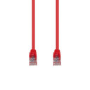 DYNAMIX 0.5m Cat6 Red UTP Patch Lead (T568A Specification) 250MHz 24AWG Slimline Snagless Moulding with Unshielded Gold Plate Connector.