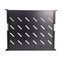 DYNAMIX Sliding Shelf 375mm Deep to fit 600mm Deep Cabinets. Max load: 20kg. Black Colour