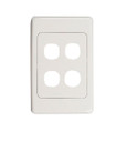 AMDEX Four Port RJ45 Face Plates AMDEX style.