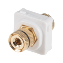 AMDEX Black Speaker Binding Post. Gold Plated