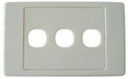 AMDEX Triple Port RJ45 Face Plates AMDEX style.