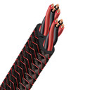AUDIOQUEST Speaker Cable Rocket 33 - 14 AWG - Black Red Braid - 50m Spool