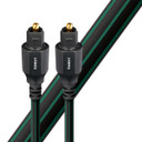 AUDIOQUEST Forest 8M Optical cable. Low-Dispersion Fiber. Jacket - green - black in wall rated PVC.
