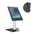 BRATECK Anti-Theft Countertop Tablet Kiosk Stand. For 9.7/10.2 iPad - 10.5 iPad Air/ iPad Pro - 10.1" Samsung Galaxy Tab A 2019. Heavy-Duty Steel Construction -Free-Tilting Design.