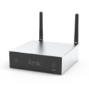 ARYLIC Amplifier Streamer. Supports WiFi & Bluetooth 5.0. Supports AirPlay DLNA - UPnP - Spotify & Qplay. Up to 50W x2 @4Ohm. RJ45 Port - WiFi Antenna Port - IR Remote.