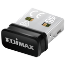 EDIMAX AC600 Wi-Fi 5 Dual Band Nano USB Adapter. Wireless 802.11b/g/n. Data Transfer Rate up to 433Mbps (5GHz) and 200Mbps* (2.4GHz) - WPA3-SAE (Personal) - WPA2 - WPA - WEP - 802.1x Encryption.