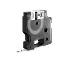 DYMO Genuine Rhino Industrial Labels -Permanent Polyester 19mm - Black on White.For labeling panels - blocks - faceplates - shelves - bins - beams &more. RoHS compliant. Temperature Rating -40C to +150C.