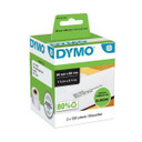 DYMO Genuine LabelWriter Address Labels (Self-Adhesive). 28mm x 89mm labels. Black Print on White. Two Rolls of 130 Labels per roll. Also Known As: 99010
