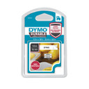 DYMO Genuine D1 Extra-Strength Durable Labels. 12mm x 5.5m Black on White. Stronger than standard D1 labels. Dishwasher safe - Extra strength adhesive - Chemical - solvent - oil - & water resistant.