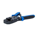 HANLONG RJ45/RJ12/RJ11R RJ14/DEC Modular Crimping Tool. Professional Series Includes Stripping Function. Replacement Blades HT-RB0809C