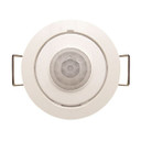 HOUSEWATCH 360 Degree Presence Detector with Dimming Control. IP40 Detector - IP20 Power Box. 8m Diameter Detection Range at 2.5m High. Cutout diameter: 66mm. Time