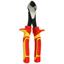 GOLDTOOL 175mm Insulated Big Head Diagonal Pliers. Large Shoulders to Protect Against Live Contacts. Rubber Easy Grip Handles for Greater Comfort. Red/Yellow Colour
