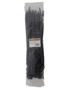 POWERFORCE Cable Tie Black UV 550mm x 12.7mm Weather Resistant Nylon. Pack of 100. Made from U.L. Approved Nylon 6/6 with Flamability Rating of UL 94V-2.