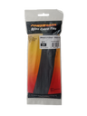 POWERFORCE Cable Tie Black UV 200mm x 4.8mm Weather Resistant Nylon. Pack of 100. Made from U.L. Approved Nylon 6/6 with Flamability Rating of UL 94V-2.