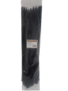 POWERFORCE Cable Tie Black UV 685mm x 9mm Weather Resistant Nylon. Pack of 100. Made from U.L. Approved Nylon 6/6 with Flamability Rating of UL 94V-2.