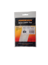 POWERFORCE Cable Tie Natural 80mm x 2.5mm Nylon Pack of 100. Made from U.L. Approved Nylon 6/6 with Flamability Rating of UL 94V-2