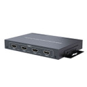 LENKENG 4x1 HDMI multiviewer switch Includes 4x HDMI inputs & 1x HDMI Output. Displays Video from 4x HDMI Sources Simultaneously on a Single Monitor. Supports up to 1080p@60Hz.