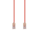 DYNAMIX 1.5m Cat6A 10G Red Ultra-Slim Component Level UTP Patch Lead (30AWG) with RJ45 Unshielded Gold Plated Connectors. Supports PoE IEEE 802.3af (15.4W).