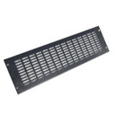 DYNAMIX 3RU Vented Blanking Panel. Black Colour Includes 4x Cage Nuts.