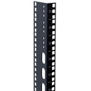 DYNAMIX 45U L-shaped mounting rail for 600mm width cabinets. Includes 2x right hand and 2x left hand pieces.